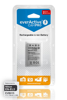 Battery everActive CamPro-replacement for Nikon EN-EL5