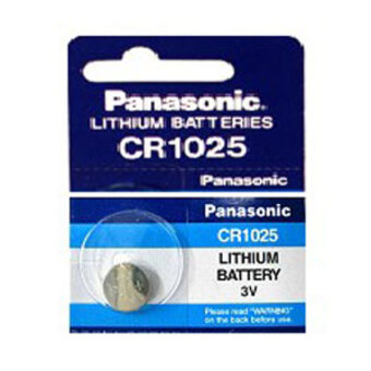 Panasonic CR1025 lithium battery