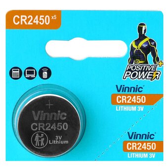 Lithium battery Vinnic CR2450