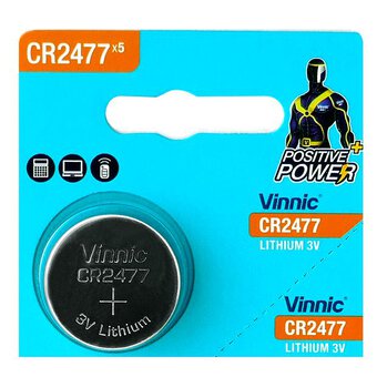 Lithium battery Vinnic CR2477