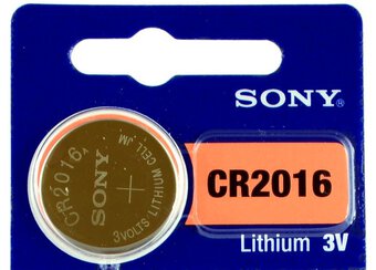 Sony CR2016 Mini Lithium battery