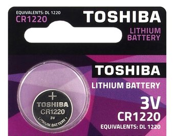 Toshiba Mini Lithium Battery CR1220