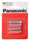 4 x Zinc Carbon Battery Panasonic R03 AAA (Blister)