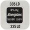 silver battery mini Energizer 335 / SR512SW