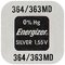 Energizer Silver Mini Battery 364-363/G1/SR621SW