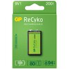 1 x rechargeable batteries 6F22 / 9V GP ReCyko 200mAh