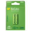 2 x rechargeable batteries AAA / R03 GP ReCyko 850mAh