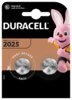 2 x Duracell mini Lithium battery CR2025 DL2025 ECR2025