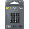 4 x rechargeable batteries AAA / R03 GP ReCyko Pro Ni-MH 800mAh