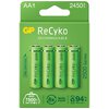 4 x rechargeable batteries AA / R6 GP ReCyko 2500 Series Ni-MH 2450mAh