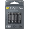 4 x rechargeable batteries AA / R6 GP ReCyko Pro Ni-MH 2000mAh