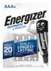 4 x Energizer L92 Ultimate Lithium R03 AAA Photo Battery