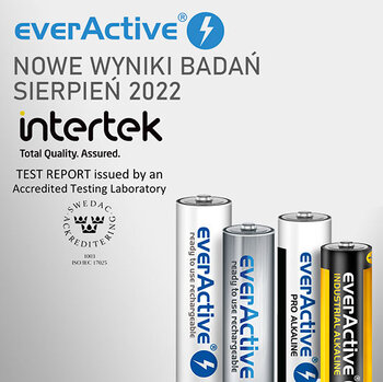 Another test of everActive batteries and accumulators in an accredited Swedish testing laboratory!