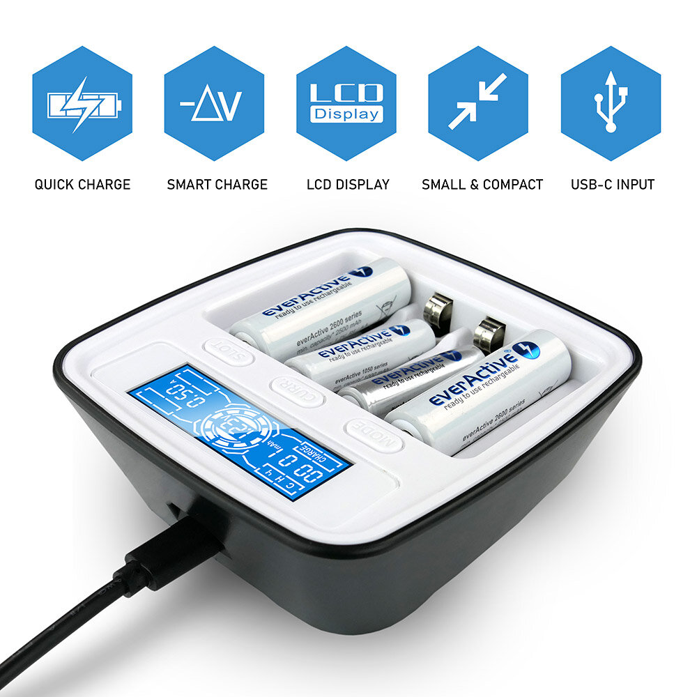 Baltrade.eu - B2B shop - Ni-MH rechargeable battery charger