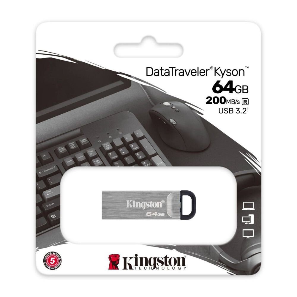 B2B shop - Kingston DataTraveler Kyson USB 3.2 Drive 64GB