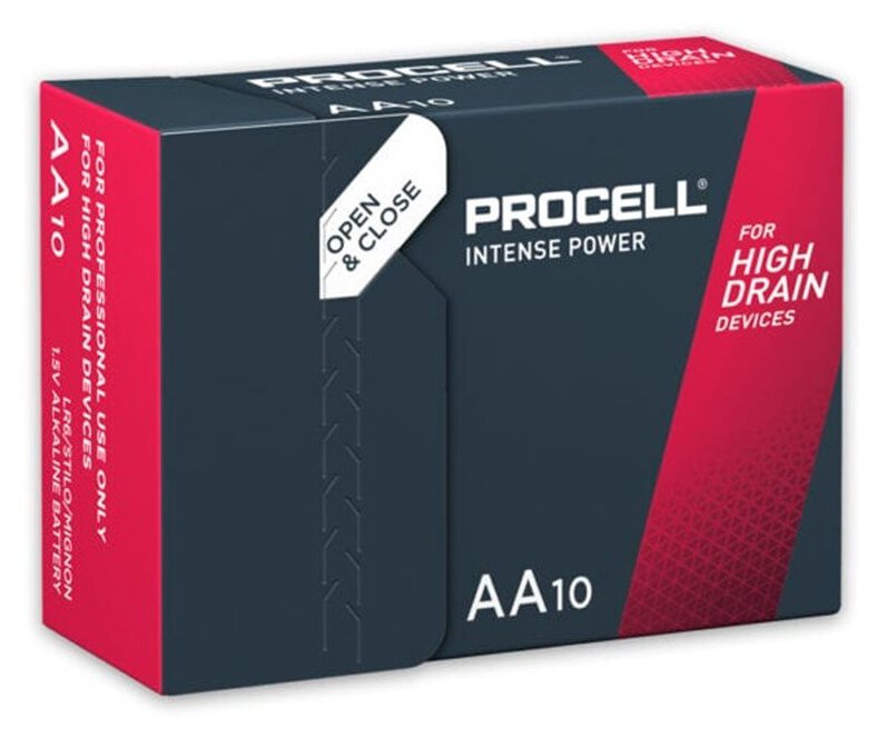 10x Duracell Procell  PX1500/LR06 Alkaline AA10 Mignon 1,5V Profi  Industrial 