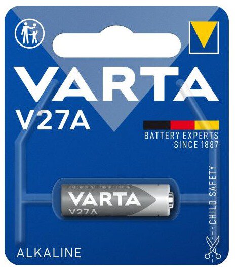 Baltrade.eu - B2B shop - 1 x battery for car remote control VARTA 27A MN27
