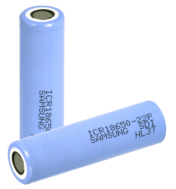 Samsung ICR18650-22 18650 Lithium-Ion Cells, 2200mAh Rated – Higher Wire  Inc.
