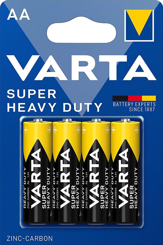 40 X VARTA Superlife AAA Zinc Coal Battery (10x 4er Blister Pack) LR3 1,5 V