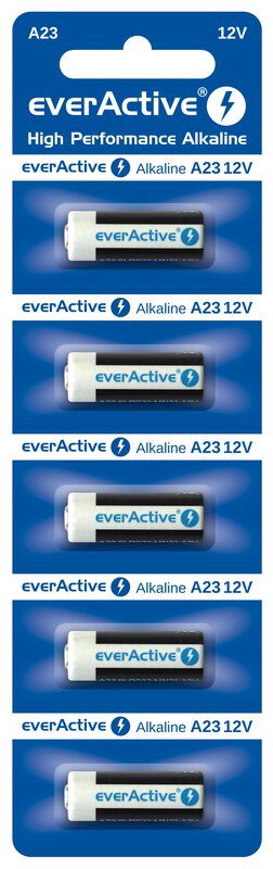 Baltrade.eu - B2B shop - 5 x everActive 23A 12V Alkaline Batteries