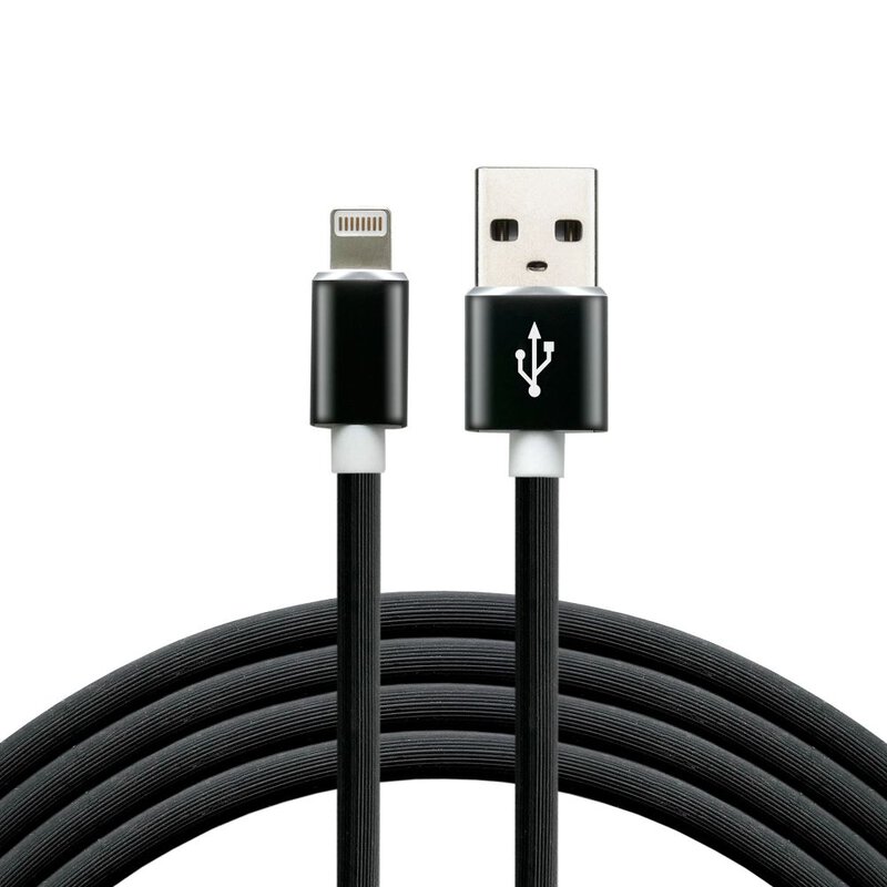 Carga rápida de hasta 2,4 A, 150 cm Color Blanco Cable USB de Silicona everActive CBS-1.5IW 