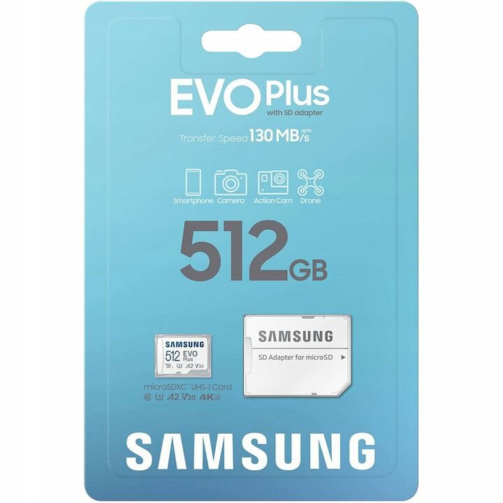 Baltrade.eu - B2B shop - Samsung EVO PLUS microSDXC 512GB UHS-I U3