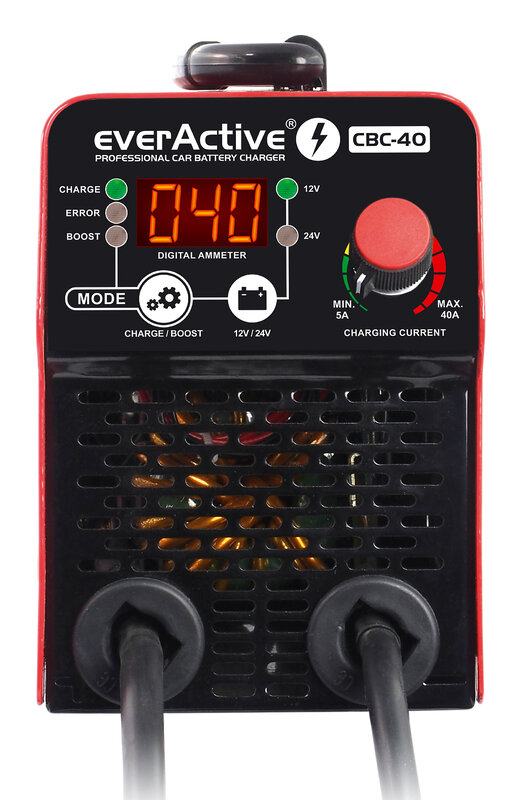 EverActive CBC-10 12V / 24V, 2-10A fully automatic charger for 7