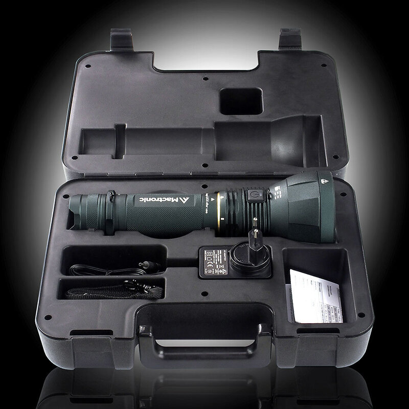 LED flashlight - BLITZ K3 - Mactronic - work / tactical / rechargeable