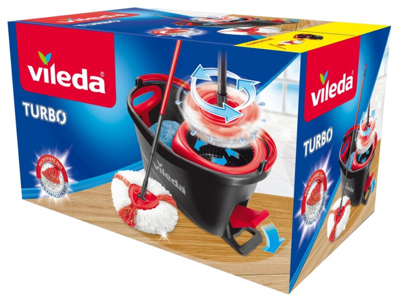 Baltrade.eu - B2B shop - mop Clean Vileda & Rotary Wring Easy Turbo