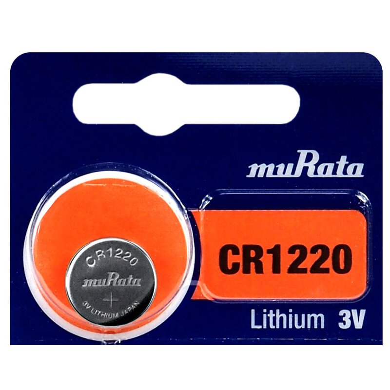 Buy Murata lithium battery CR1220 mini 3V - 5pcs. Botland