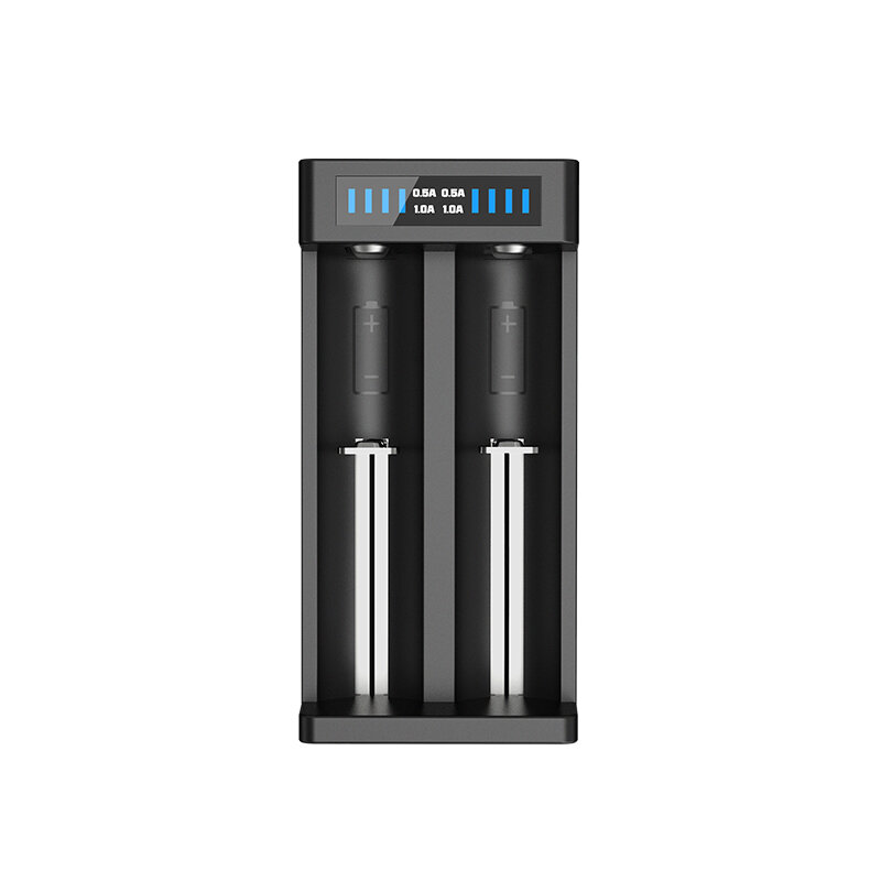 XTAR MC2 USB Battery Charger Li-ion 18650 16340 14500 18350 18500 18700 17500