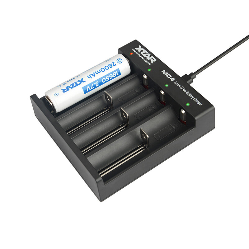 Baltrade.eu - B2B shop - everActive 18650 3.7V Li-ion 2600mAh micro USB  battery with BOX protection