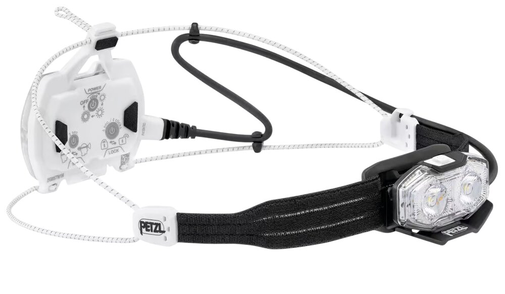 Stirnlampe Petzl Nao LT E106AA00 schwarz-weiß Stirnlampe Petzl Nao LT E106AA00 schwarz-weiß