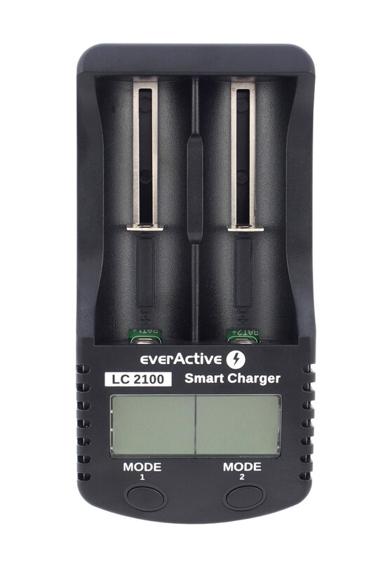everActive LC-2100 Professional charger for Li-ion batteries 18 26500 LCD