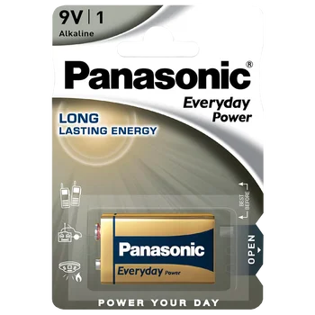 1 x 6LR61/9V (R9*) battery PANASONIC EVERYDAY POWER (blister)