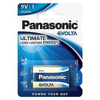 1 x 6LR61/9V battery (R9*) PANASONIC EVOLTA POWER (blister)