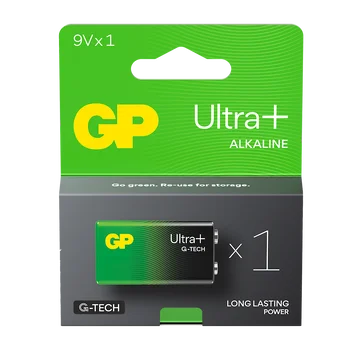 Bateria 9V GP Ultra+