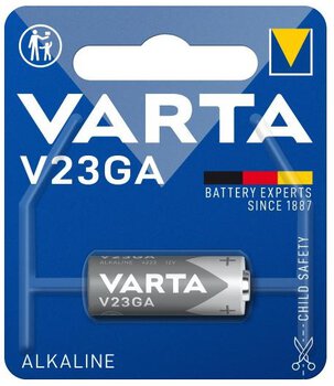 1 x battery for car remote control VARTA 23A MN21