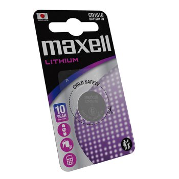 1 x bateria litowa Maxell CR1616