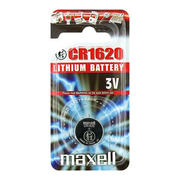 Maxell CR1620 lithium battery - blister pack of 1