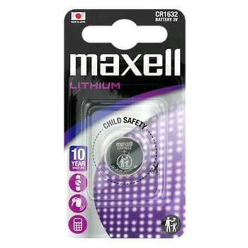 1 x bateria litowa mini Maxell CR1632