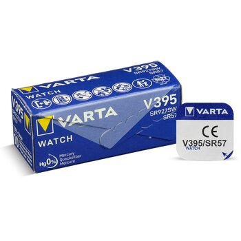 1 x silver battery (watch) 395 VARTA (SR927SW) Bat.