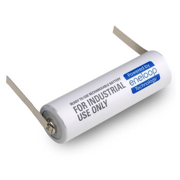 1 x Panasonic Eneloop Industrial R6/AA 1900mAh with heated plaques type:U
