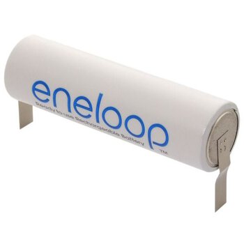 1 x Panasonic Eneloop R6/AA 2000mAh with grated shields type: U