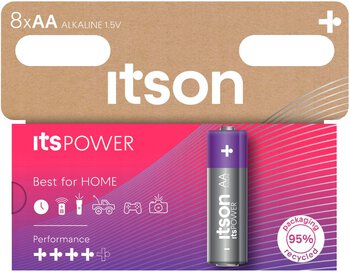 8 x AA / LR6 ITSON ITSPOWER (blister)