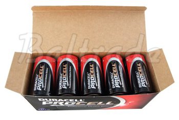 10 x bateria alkaliczna Duracell Procell LR20 D