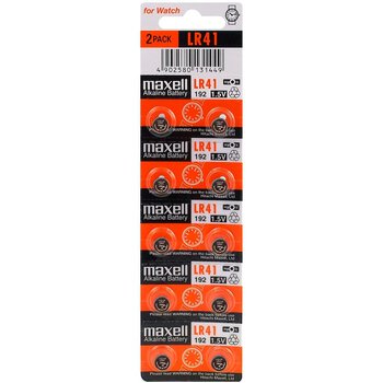 10 x Maxell Mini Alkaline battery G3/AG3/L736/192/LR41