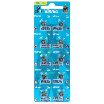 10 x mini Vinnic G1 / AG1 / L621 / LR60 alkaline battery