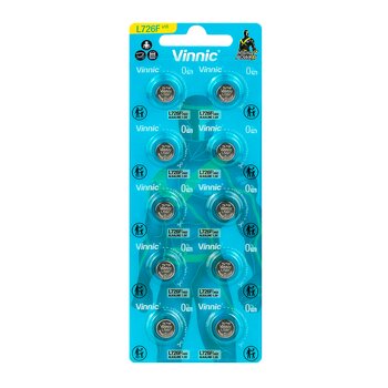 10 x mini alkaline battery Vinnic G2 / AG2 / L726 / LR59