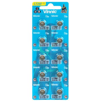 10 x Mini Vinnic G2 / AG2 / L726 / LR59 Alkaline Battery